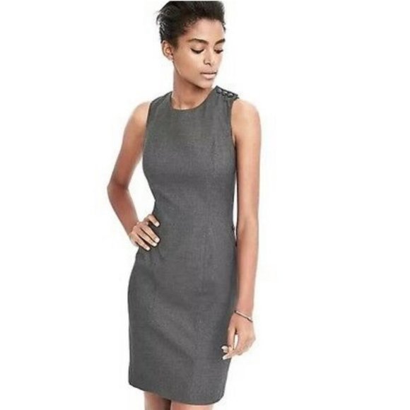 banana republic grey dress Banana Republic